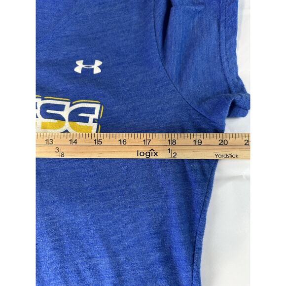 Under Armour Performance Semi Fitted Women’s XL V-Neck T-Shirt McNeese Cowboys - Picture 9 of 10